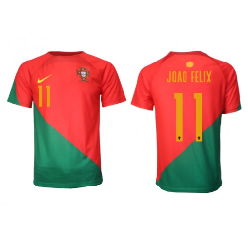 Moški Nogometni dresi Portugalska Joao Felix #11 Domači SP 2022 Kratek Rokav